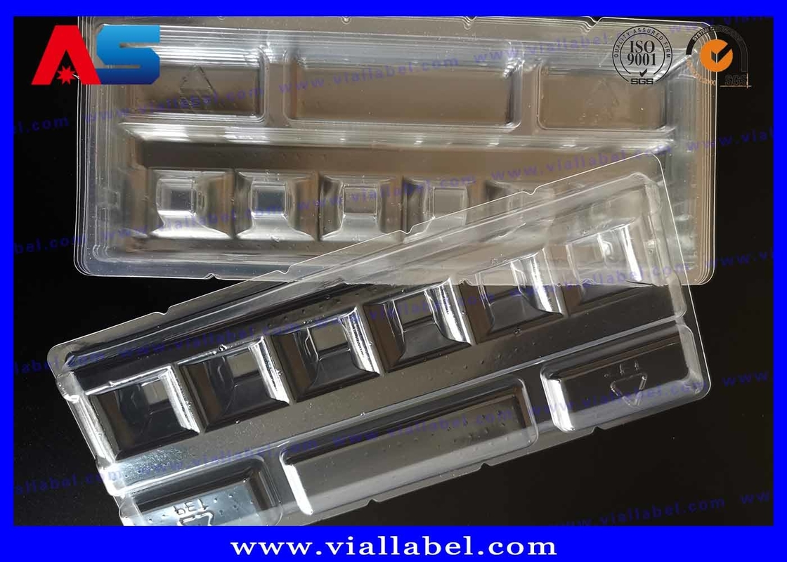 Op maat gemaakte medische 2 ml flacon Plastic verpakking PET Blister Ampoule Glasfles Apotheek Fabrikant