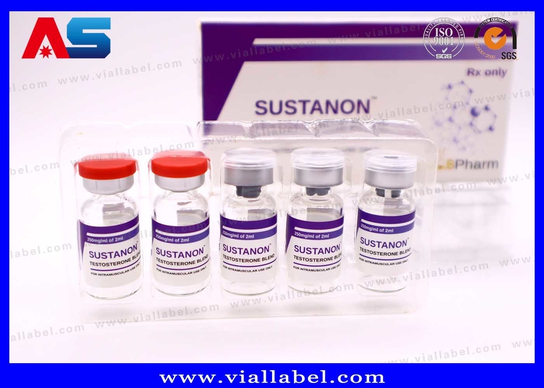 Hoogwaardig GH Peptide Fles Label / Op maat gemaakte CJC-1295 Labels Printing. MOQ 500. Fabrieksprijs.