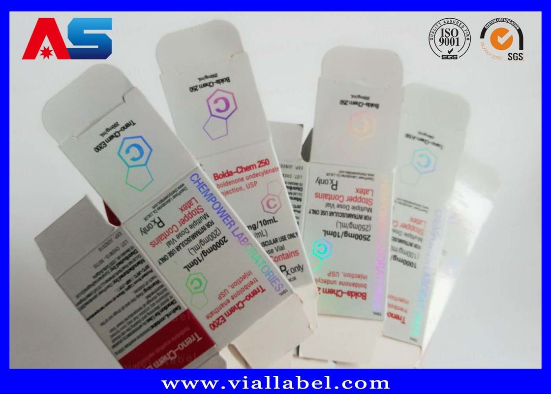 Opvouwbare op maat gedrukte dozen Gloss Pharma For Oral Tablet Capsule farmaceutische verpakkingsdozen