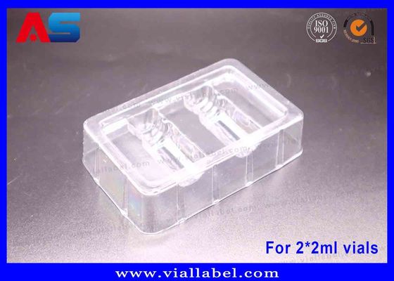 2ml Flesverpakking Blisterverpakkingen Voor peptides / Hcg Verpakking Blisters 50um Dikte Transparante Trays