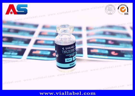 Sterk kleefmiddel en waterdicht 3 ml kleine flessenetiketten voor permanente etikettering