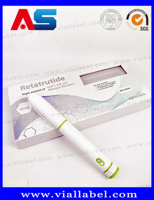Synedica Groene Pen Verpakkingsdoos   Custom Peptide Injection Pen Case voor Reta 40mg Peptide Injection Pen, Synedica Injection Pen
