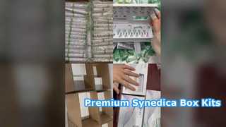 Synedica Box Kit met groene pennen, 3 ml cartridges, 12 naalden en folders